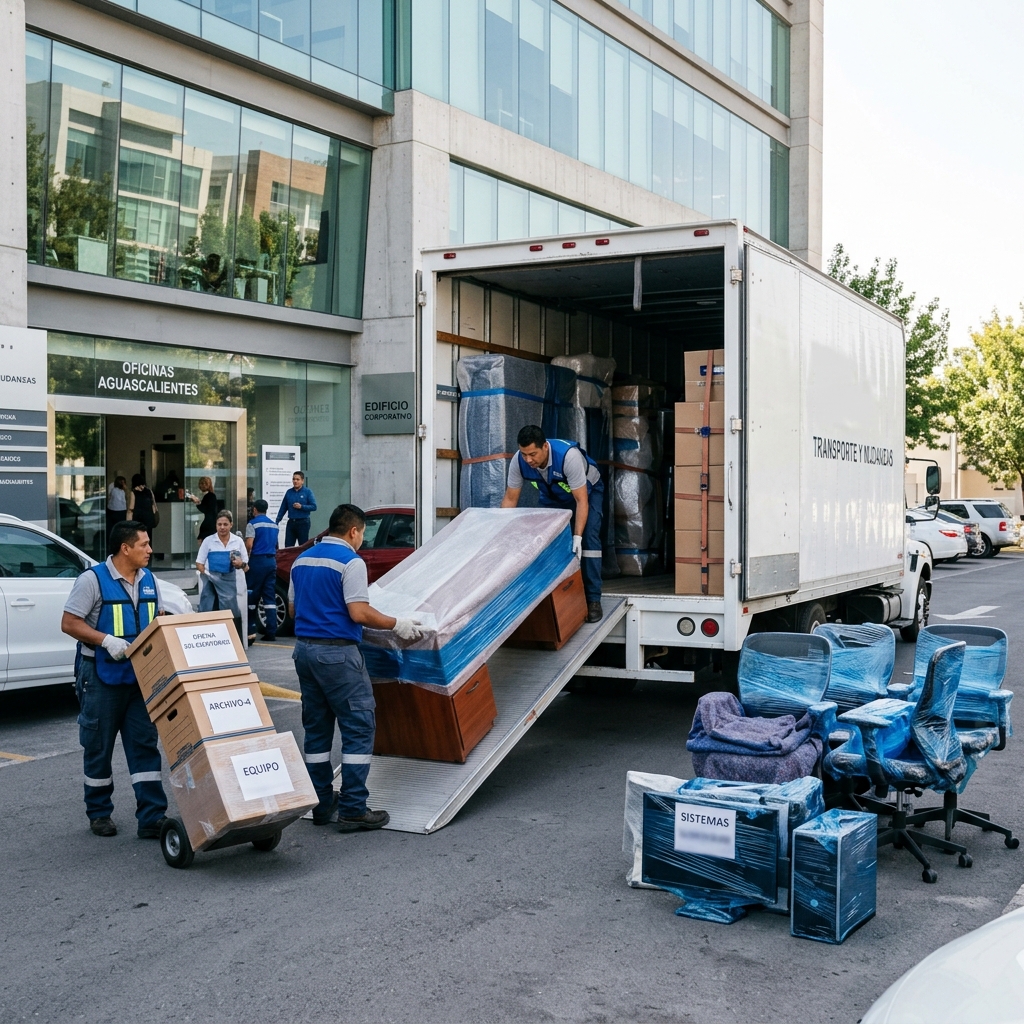 Mudanzas de oficina en Aguascalientes
